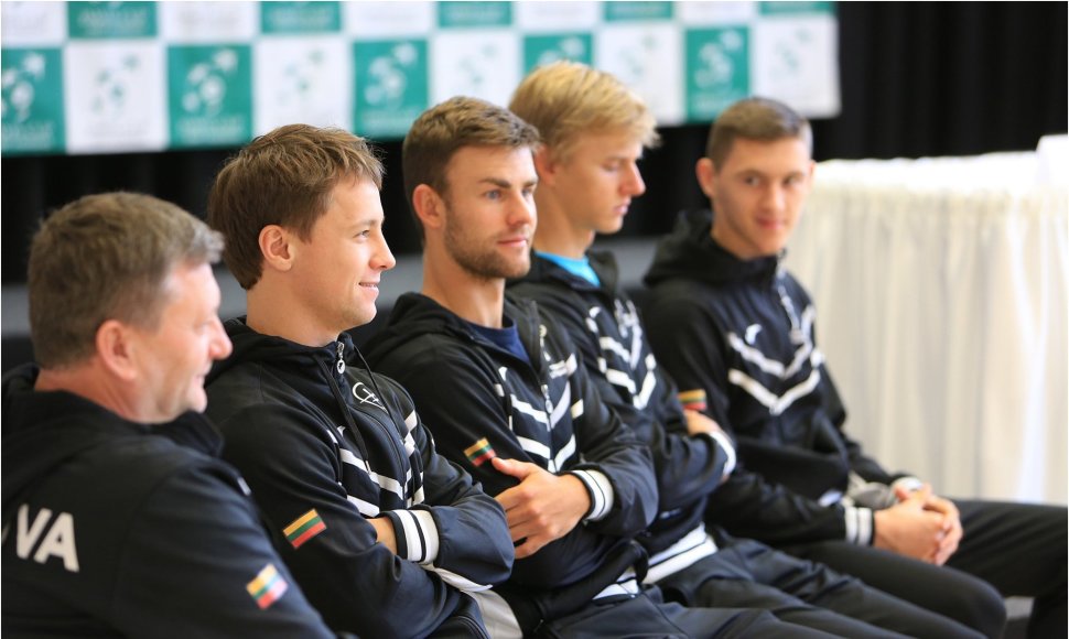 Rimvydas Mugevičius, Ričardas Berankis, Laurynas Grigelis, Lukas Mugevičius ir Tadas Babelis