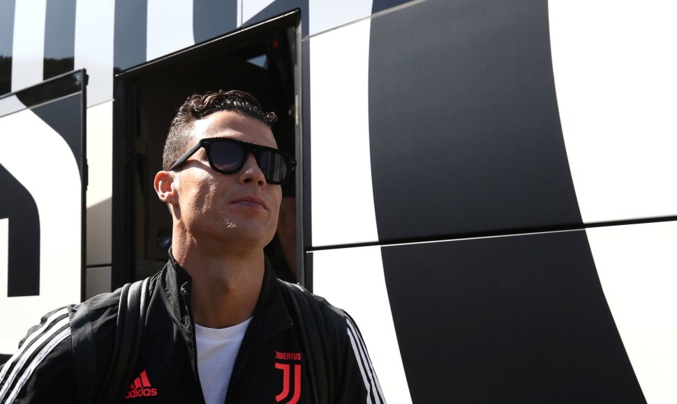 Turino „Juventus“ žvaigždė Cristiano Ronaldo 