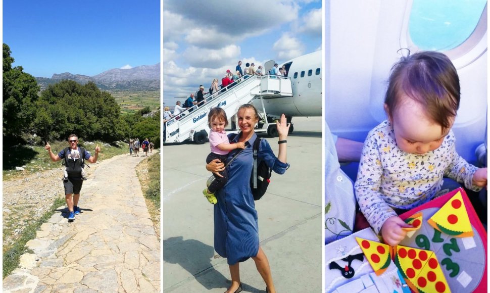 Lietuvių keliautojų patirtis: kaip pasiruošti skrydžiui lėktuvu ir kiti patarimai keliaujant su vaikais