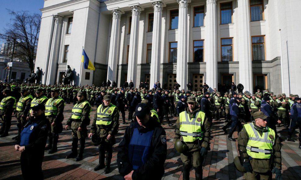 Masinis protestas Kijeve