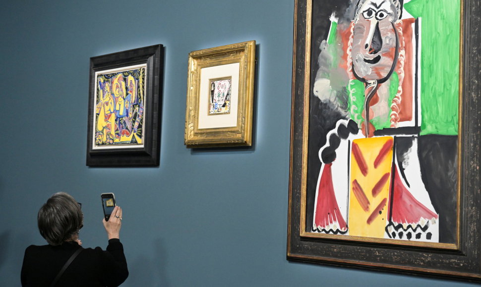 Aukcione parduoti Pablo Picasso kūriniai