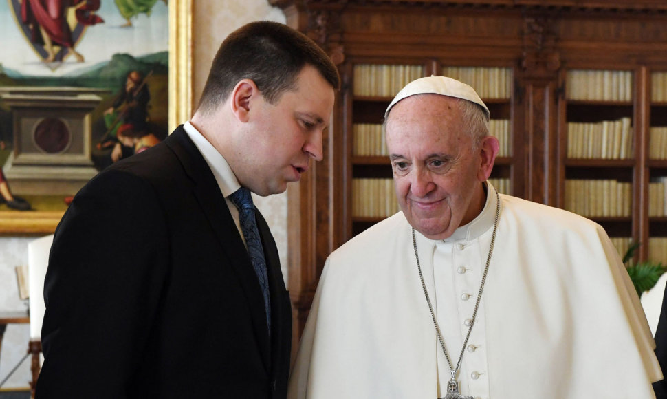 Juris Ratas ir Popiežius Pranciškus