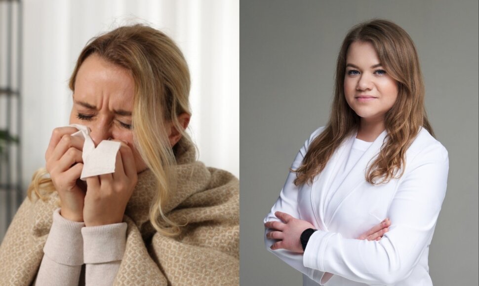 Sloga / Gydytoja Edita Samackaitė / fotokoliažas / Shutterstock ir asmeninio albumo nuotr.
