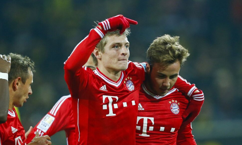 Toni Kroosas ir Mario Goetze