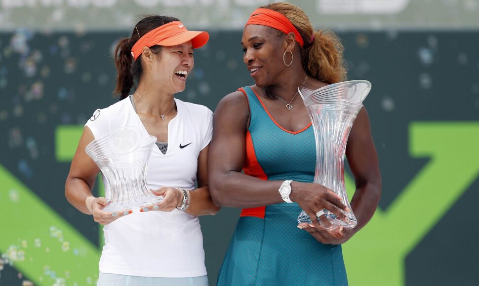 Li Na ir Serena Williams