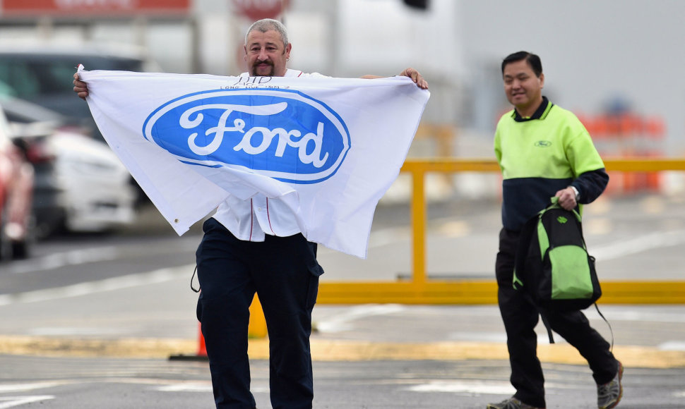 Uždaroma „Ford“ gamykla Melburne