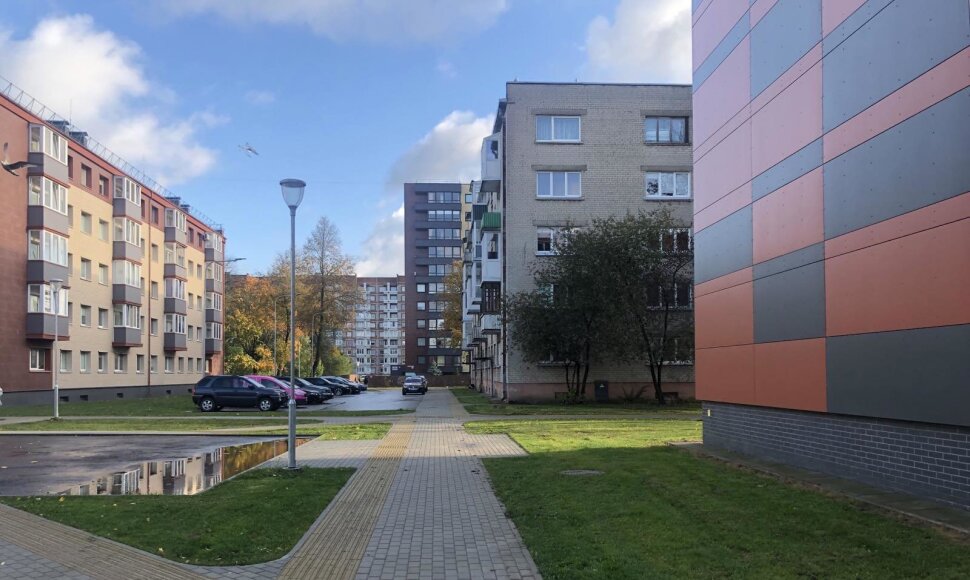 Tvarkomas Rumpiškės kvartalas Klaipėdoje