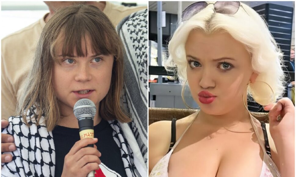 Greta Thunberg ir jos sesuo