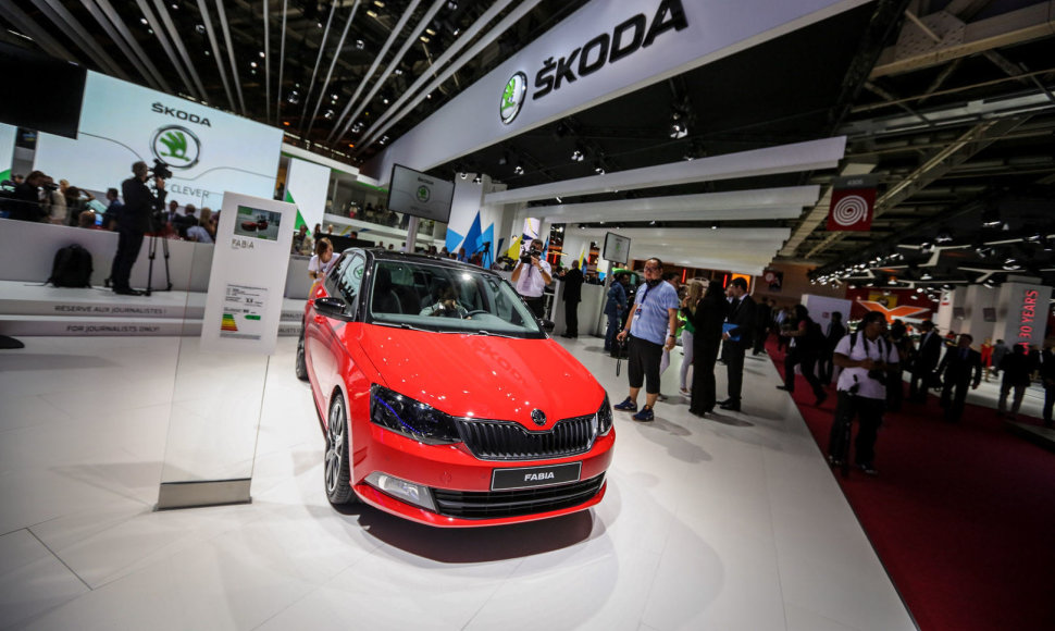 Naujoji „Škoda Fabia“ Paryžiaus automobilių parodoje