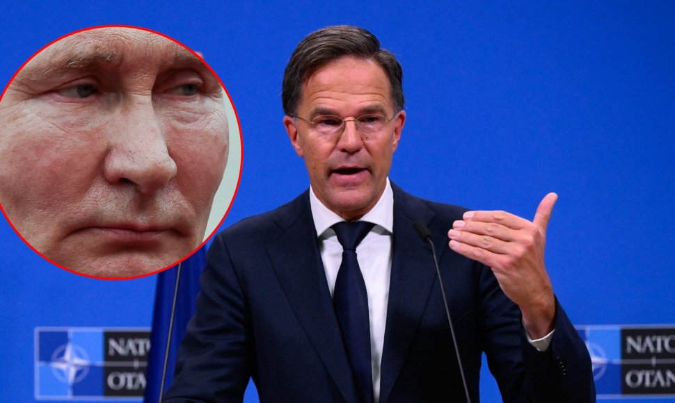 Vladimiras Putinas ir Markas Rutte