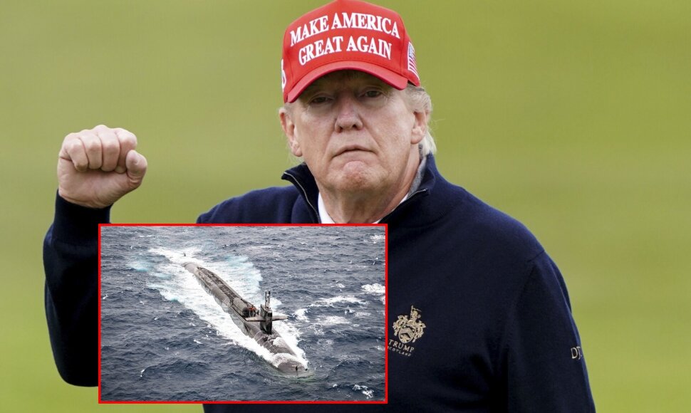 Donaldas Trumpas ir povandeninis laivas