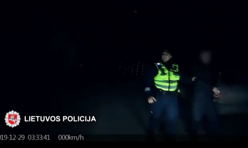 Sulaikytas pažeidėjas