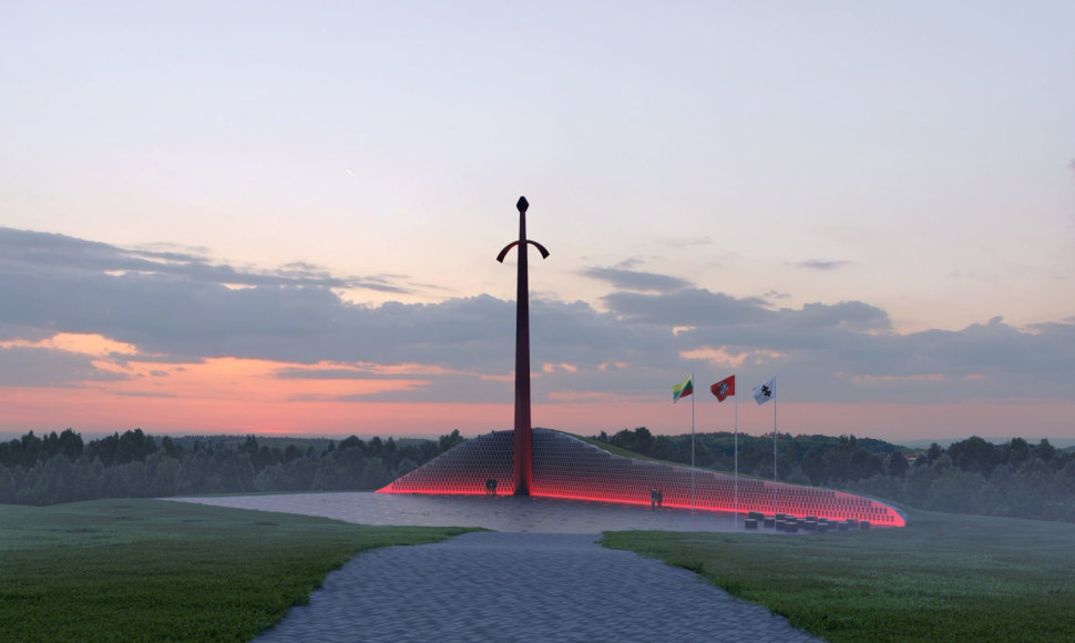 Partizanų memorialas Kryžkalnyje