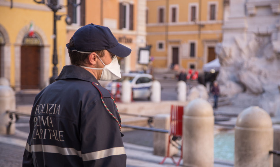 Italija kovoja su naujuoju koronavirusu