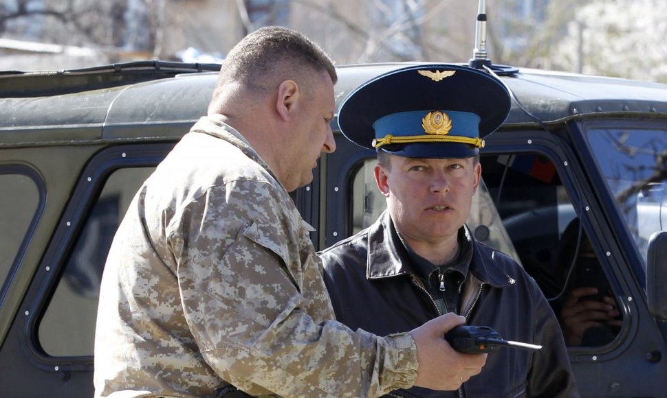 Ukrainos karinių pajėgų pulkininkas Julijus Mamčuras