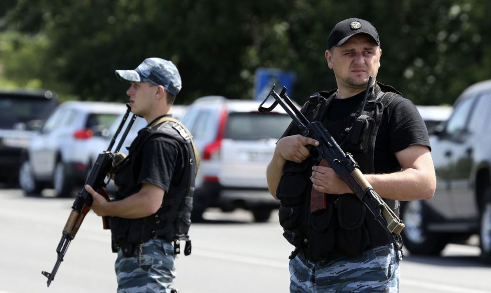 Teroristai Rytų Ukrainoje