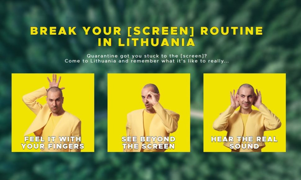 Startuoja Lietuvos turizmo kampanija užsienio turistams: jos ambasadoriai – grupė „The Roop“