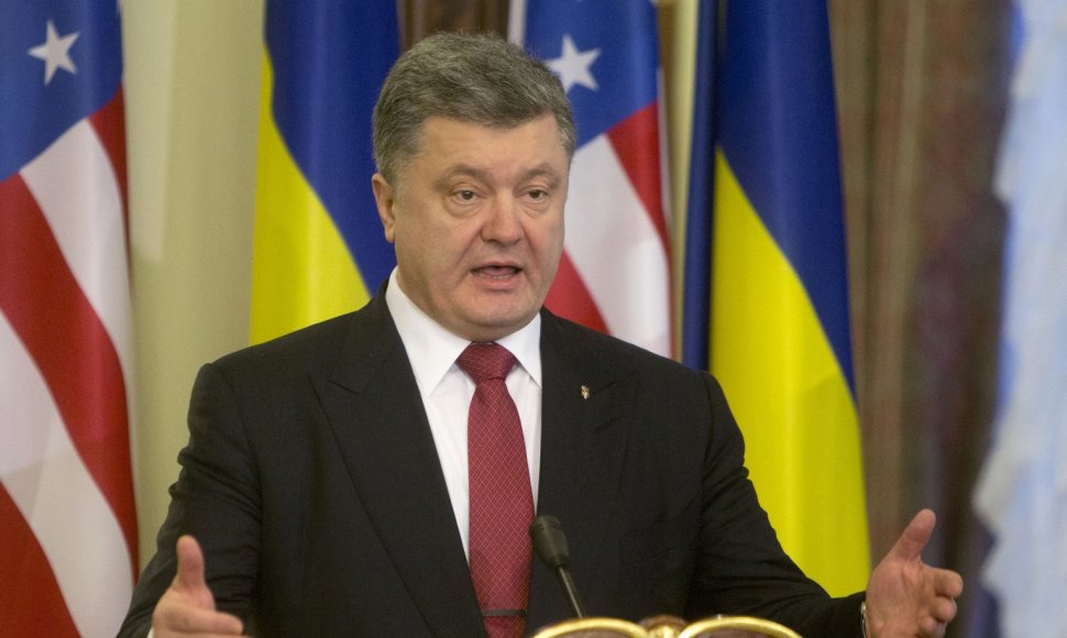 Ukrainos prezidentas Petro Porošenka