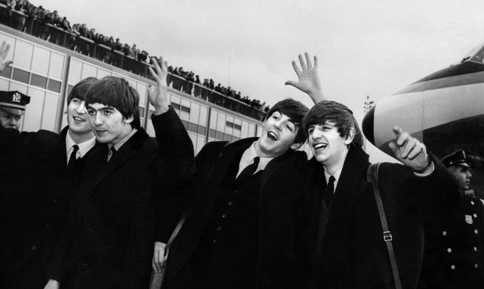 „The Beatles“ (iš kairės): Johnas Lennonas, Ringo Starras, Paulas McCartney ir George'as Harrisonas