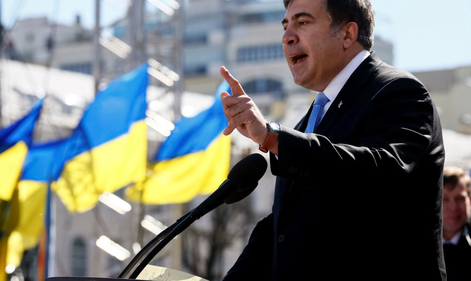 Michailas Saakašvilis Ukrainoje 2014 metais