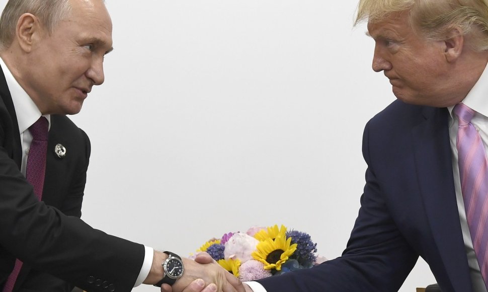 Vladimiras Putinas ir Donaldas Trumpas