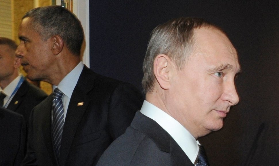 Barackas Obama ir Vladimiras Putinas