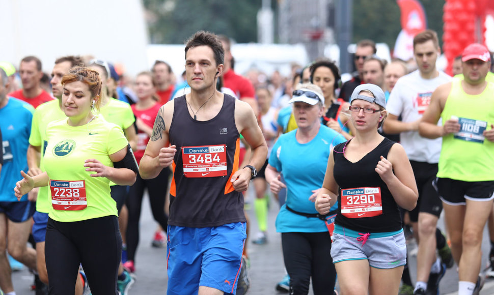 „Danske Bank Vilniaus maratono“ akimirka