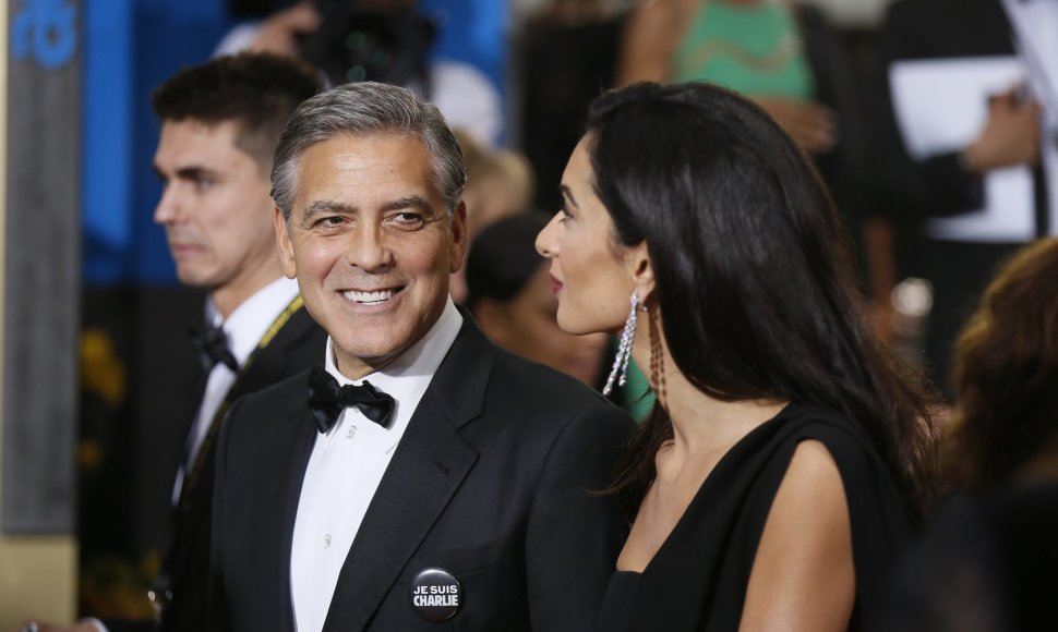 George'as ir Amal Clooney