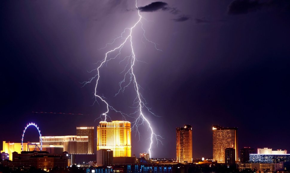 Žaibas Las Vegase