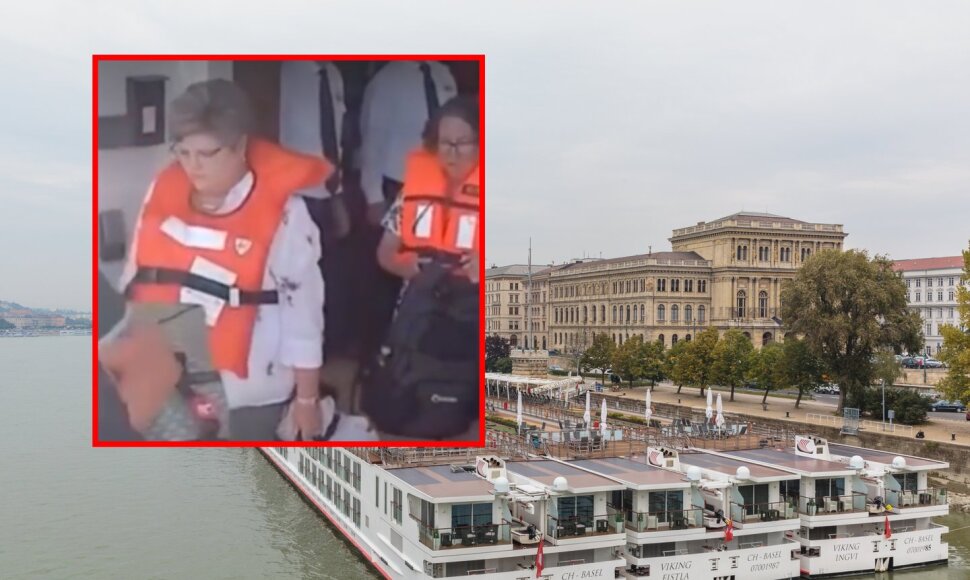 Dėl rekordinės sausros Dunojuje įstrigo kruizinis laivas