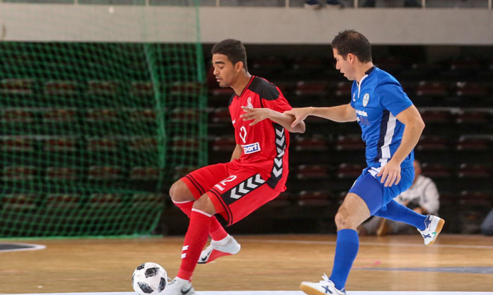 Salės futbolo Čempionų lygos rungtynės: Kauno „Vytis“ – „Halle-Gooik“ (Belgija)