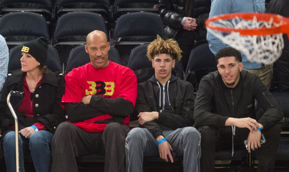 LaVaras Ballas, LaMelo Ballas ir LiAngelo Ballas