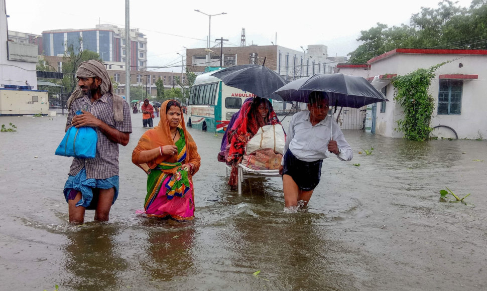 Potvynis Indijoje