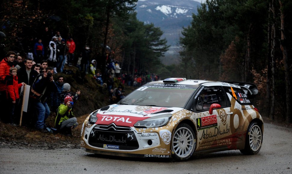 WRC varžybos Monte Karle