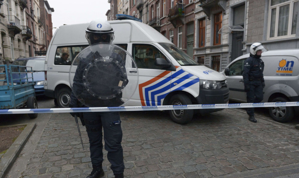 Belgijos policija per 2016 metų išpuolius