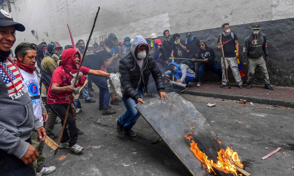 Protestas Ekvadore
