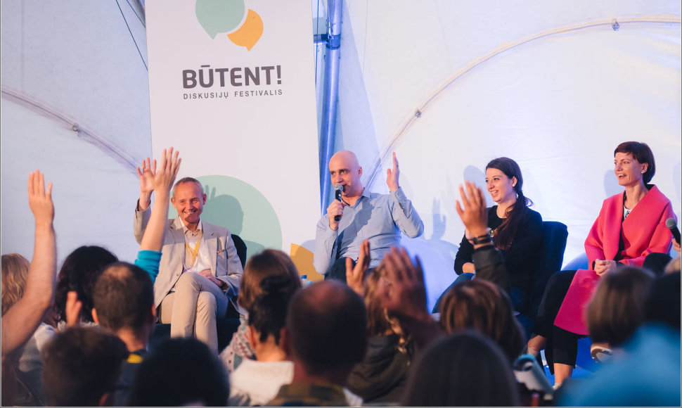 Diskusijų festivalis „Būtent!“