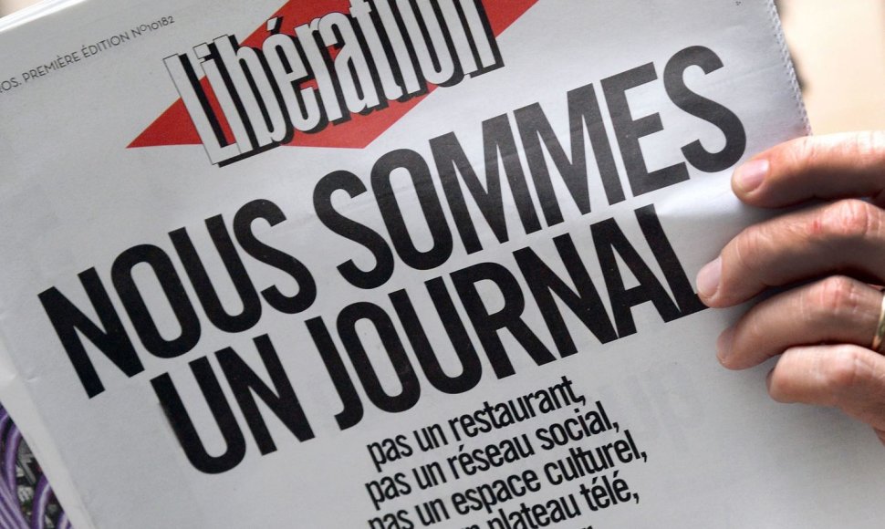 Prancūzijos nacionalinis dienraštis „Liberation“ 