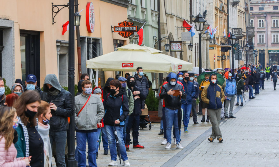 Skiepijimas nuo koronaviruso Lenkijoje