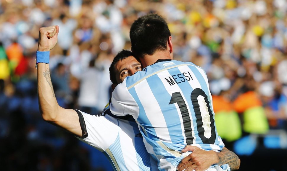 Angelis di Maria ir Lionelis Messi