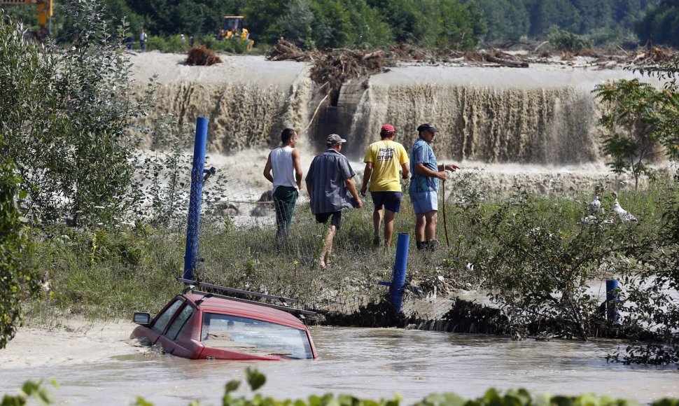 Potvynis Rumunijoje