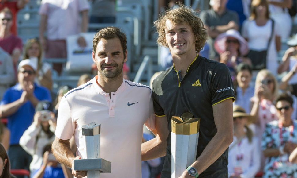 Rogeris Federeris ir Alexanderis Zverevas