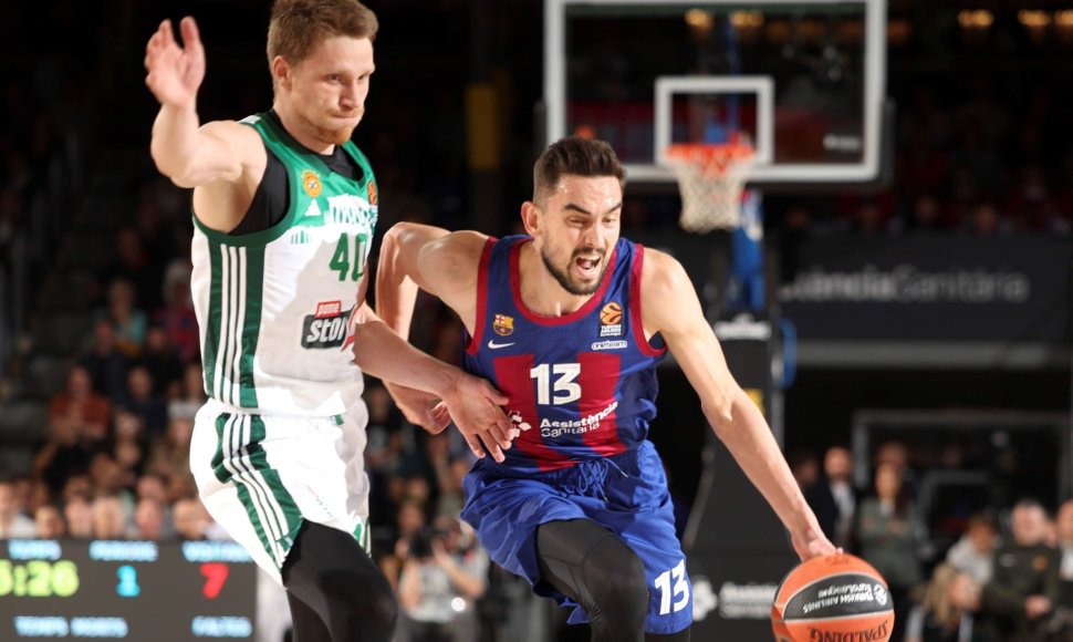 Marius Grigonis ir Tomašas Satoransky