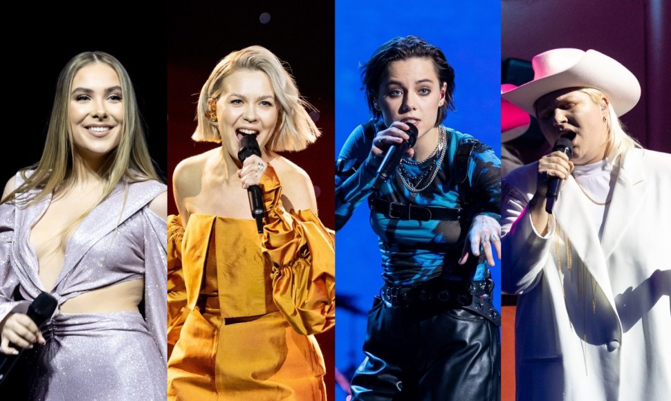 „Eurovizijos“ nacionalinės atrankos finalininkės