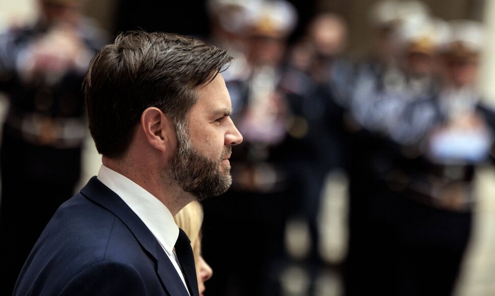J. D. Vance'as / Francesco Fotia/AGF/SIPA / Francesco Fotia/AGF/SIPA