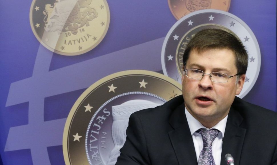 Latvijos ministras pirmininkas Valdis Dombrovski