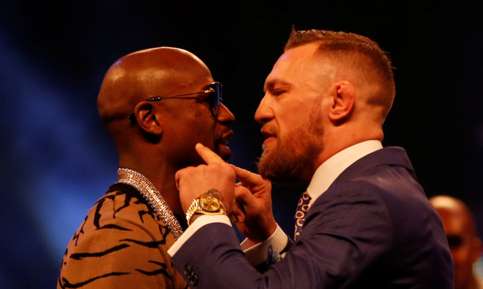 Floydas Mayweatheris ir Conoras McGregoras