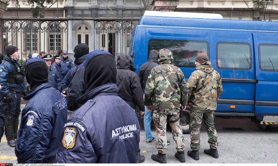 Graikijos policijos pareigūnai