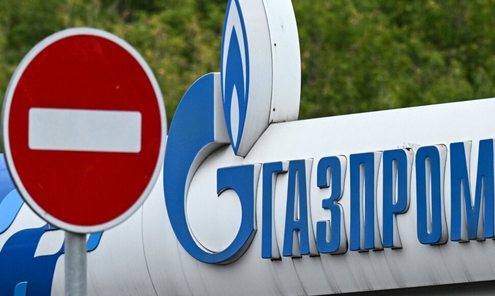 Rusijos energetikos milžinė „Gazprom“ / KIRILL KUDRYAVTSEV / AFP