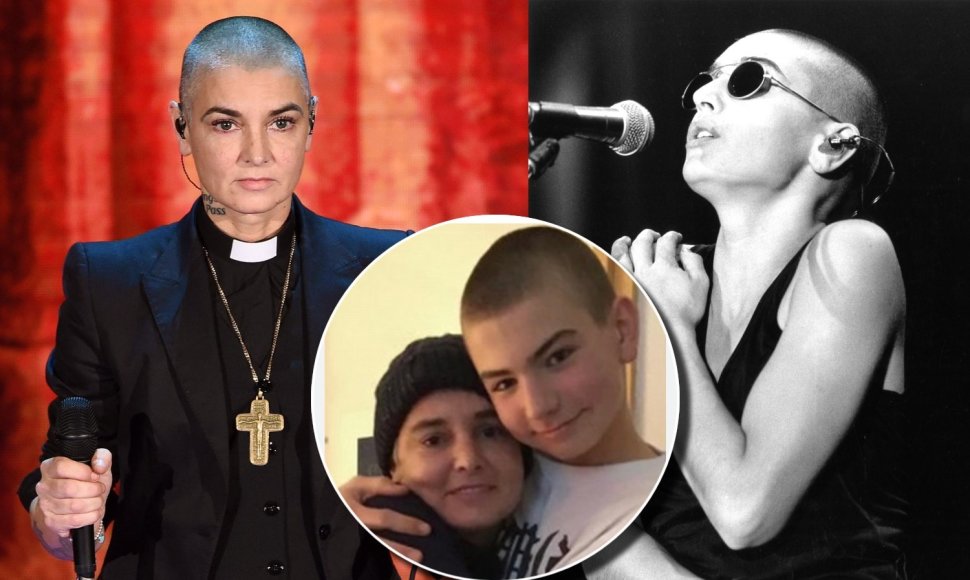 Sinéad O'Connor su sūnumi Shane'u